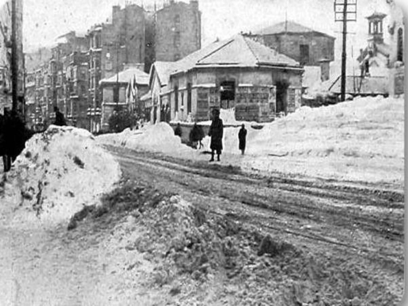 1954 - İstanbul'da yaşanan büyük kış mevsimi 57